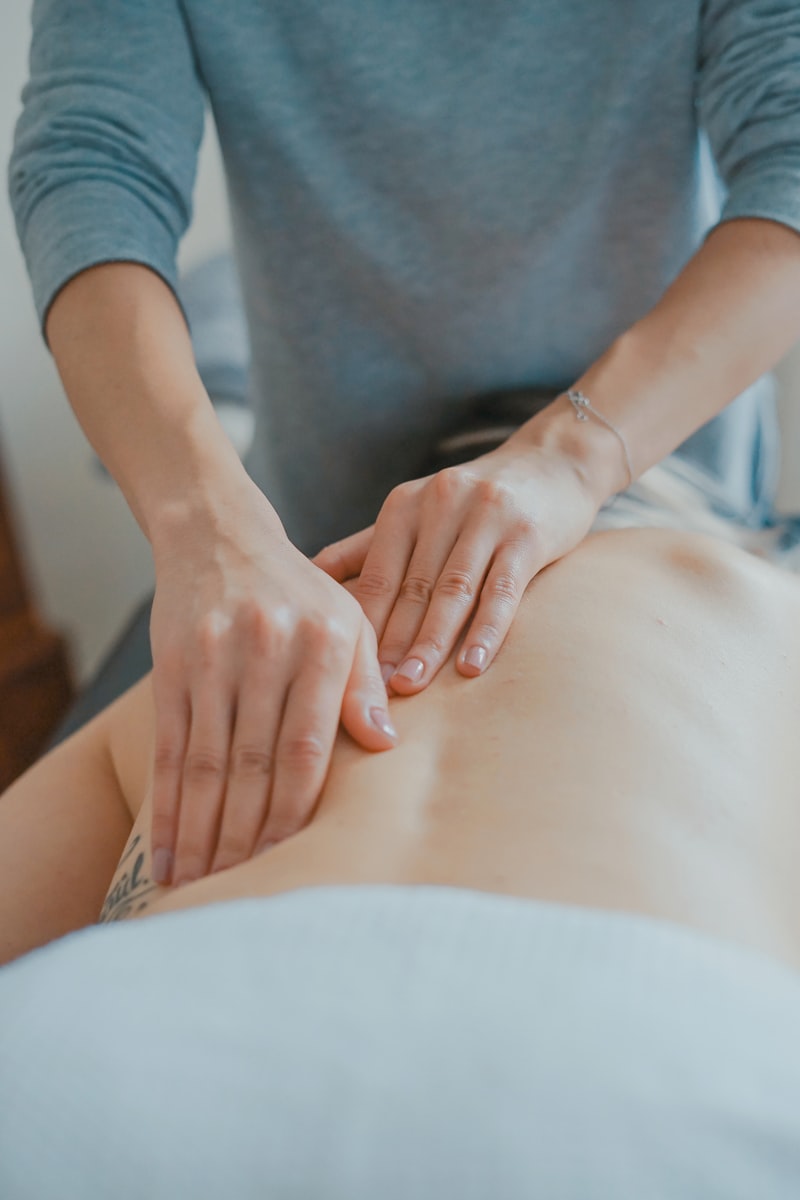Foot Reflexology therapy session